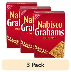 (3 pack) Original Grahams Crackers, 14.4 Oz. - Picture 1 of 6