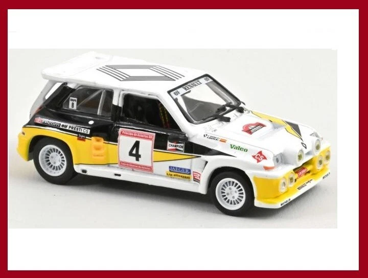Modellino Auto Scala 1:43 Renault Maxi 5 Turbo Rally Asturias 1986 Modellismo - Immagine 1 di 2
