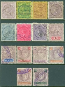EDW1949SELL: CAPE OF GOOD HOPE Sammlung von 14 verschiedenen Einnahmen. - Bild 1 von 2