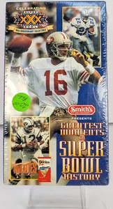 New Vintage Greatest Moments In Super Bowl History VHS 1995 Free Shipping T88 - Picture 1 of 7