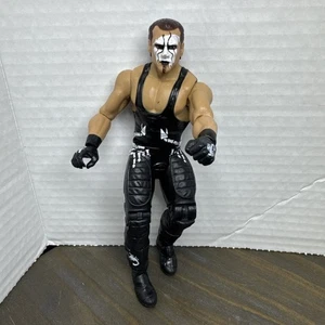 Figura de acción Mattel WWE Sting 2015 The Crow Wrestling juguete posable suelto 7" - Imagen 1 de 9