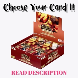 (READ DESCRIPTION) Choose Your Card ! One Piece CCG "The Best Vol.2" - Picture 1 of 39