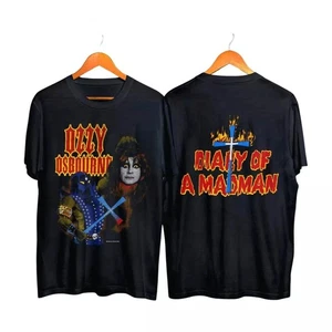 Camicia unisex Ozzy Osbourne Band cotone nero tutte le taglie AA17492 - Foto 1 di 5