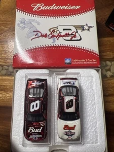 NASCAR 2002 MLB ALL STAR GAME  Dale Earnhardt Jr Budweiser #8 2 CAR SET 1/64 - Picture 1 of 19