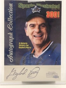 Sports Illustrated Greats of the Game 1999 #NNO autógrafos de Gaylord Perry - Imagen 1 de 2