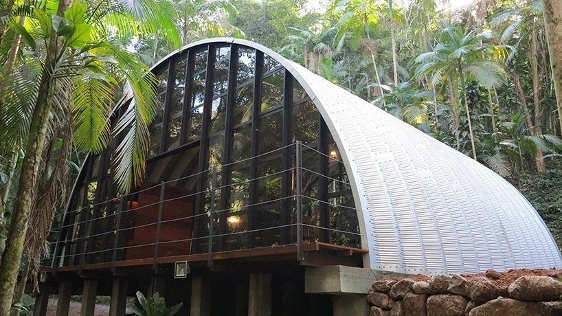 NUEVO DuroSPAN Acero 40x20x18 Metal Granero Hogar Tienda Edificios Abierto Hágalo Usted Mismo Extremos Foto 1 de 4