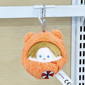 NEW TOY Resident Evil Leon S. Kennedy Mini Plush Keychain toy gift 10cm - Picture 1 of 6
