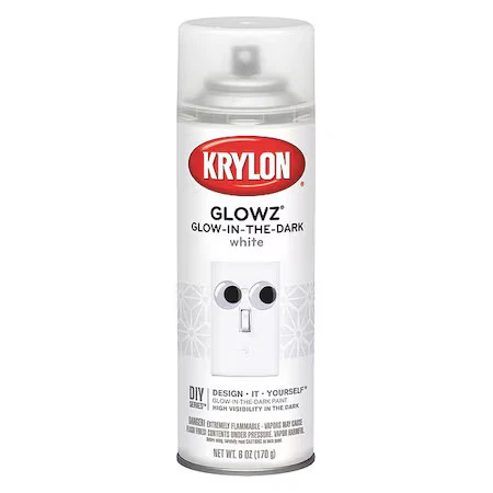 Krylon K03152007 Spray Paint, White, Gloss, Solvent, 6 Oz - Image 1 of 1