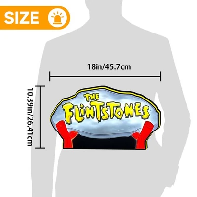 The Flintstones Pinball Topper 3D Printed LED Lightbox Arcade Pinball Machine - Image 1 of 4