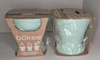 Bökee Ultimate Juego de 2 soportes para biberón y extractor de leche de silicona no tóxica nuevos  Foto 1 de 4