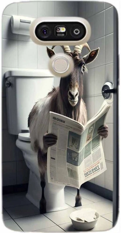 Cover per Lg V20,in plastica rigida,design design capra - Immagine 1 di 1