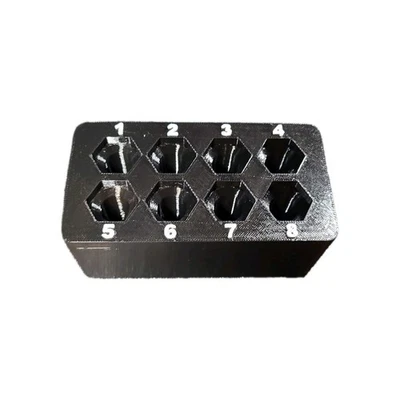 Organizador de bujías Ford V8 orden de disparo 13/16 | Caddy numerado | Impreso en 3D EE. UU. Foto 1 de 3