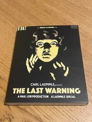 The Last Warning Eureka! Masters of Cinema Blu Ray with Booklet Excellent Con  - Image 1 of 4