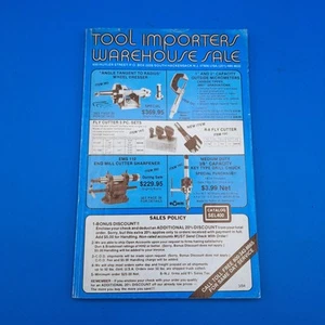 Vintage Werkzeug Importeure Verkaufskatalog Nr. SEL400, 1984, 150 Seiten - Bild 1 von 7