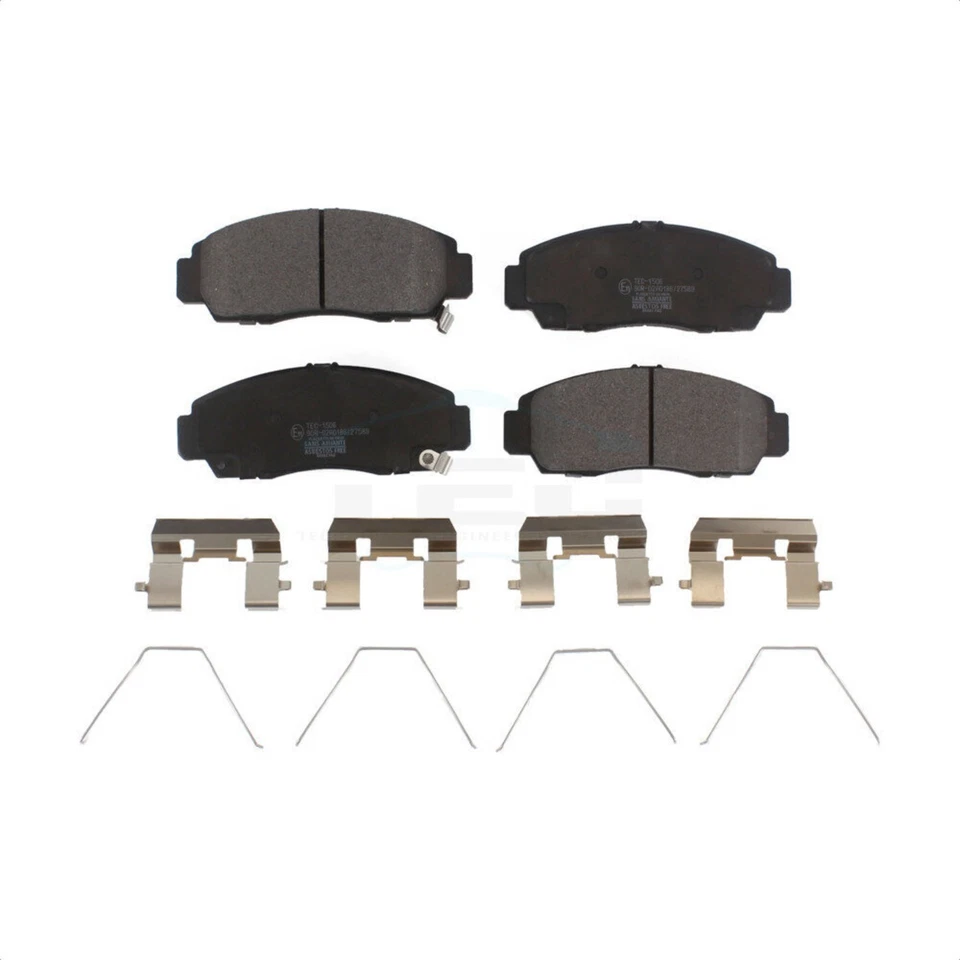 TEC TEC-1506 Brake Pad Sets 2-Wheel Set Front for Honda Civic Acura TSX Accord Foto 1 de 4
