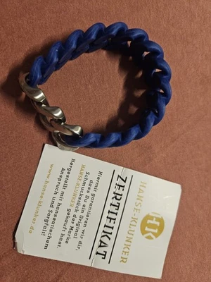 Hanse-Klunker Armband Damen Armreif Armkette  Edelstahl Schmuck - Bild 1 von 4