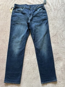 Buffalo David Bitton Men’s Relaxed Tapered Ben Blue Denim Size 34 - Picture 1 of 10
