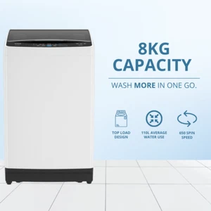 CHIQ 8kg Top Loader Washing Machine - Picture 1 of 4