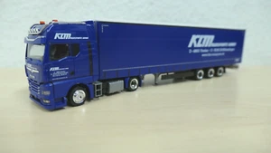Herpa 1:87- MAN TGX GX Megatrailer "KLM Transporte Vreden Wolterdingen" - 951005 - Bild 1 von 1