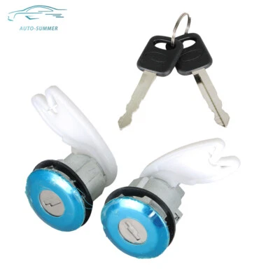 Kit de 2 cilindros de bloqueo de puerta para Mazda B2300 B2500 B3000 B4000 Mercury Mountaineer Foto 1 de 4