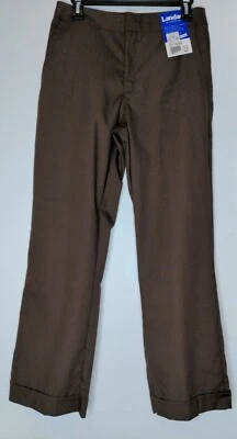 Pantalones Exfoliantes Landau Estilo 8376 Marrón Chocolate Pequeños - Nuevos con Etiquetas Foto 1 de 4
