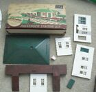 Vintage 1950s O Scale Plasticville Passenger Station Building Kit in Box RS-8
