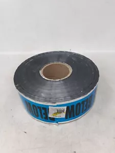 Underground Detectable Tape 3 in. x 1000 ft. Caution Buried Water Line Below - Picture 1 of 5