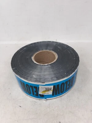 Underground Detectable Tape 3 in. x 1000 ft. Caution Buried Water Line Below - Image 1 of 4