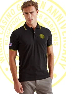 Wigan Casino Golden Anniversary 50 Years Tipped Polo Shirt With Embroidered Logo - Picture 1 of 6