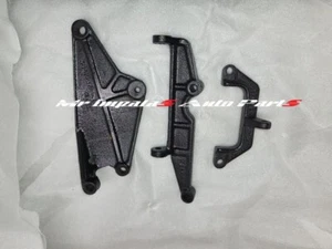 64-68 SMALL BLOCK CHEVY AC BRACKETS 3PC OEM Air Compressor brackets GM - Picture 1 of 5