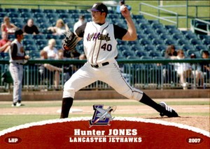 2007 Lancaster Jethawks Grandstand #14 Hunter Jones Palm Beach Gardens Florida 