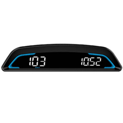 HUD Car Head Up Display GPS Speedometer Odometer Digital Overspeed Alarm Meter - Image 1 of 4