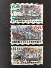 CZECHOSLOVAKIA stamps 1972 Ocean-going Ships.sg2053-55 (24) 