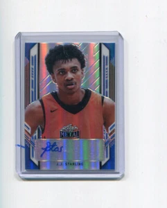 2021-22 Leaf Metal Autographs Blue Portrait J.J. Starling Rookie Auto 3/50 - Picture 1 of 1