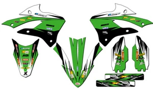 Kit Gráficos KX 112 VELOCITY 2022-2023 Verde Senge Compatible con Kawasaki - Imagen 1 de 10
