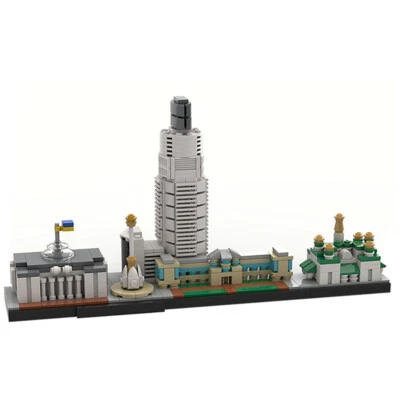YOUFOY Kyiv (Kiev) Skyline Architecture Set 569 Pieces  Building Kit Set - Image 1 of 3