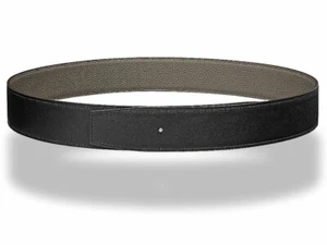 Hermes Black Etain Reversible Veau Chamonix Leather Strap Belt 42 MM, NWTIB! - Picture 1 of 2