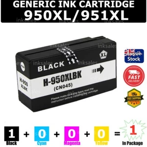 1x Generic 950XL Black Ink Cartridge For HP 251DW 276DW 8100 8600 8610 8620 8630 - Picture 1 of 2