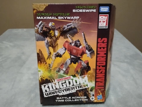 Transformers Kingdom β Sideswipe & Skywarp β 2 Pack - Amazon EXCLUSIVE ~NEW Cover