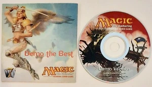 Magic The Gathering Trading Card Game PC Demo Disc Completo di Custodia - Foto 1 di 2