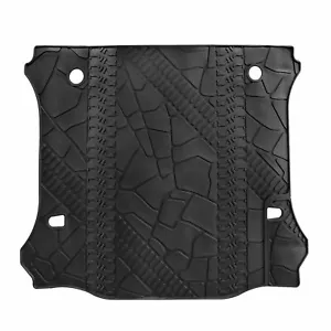 Rear Cargo Liner TPE Rubber Floor Mats For Jeep Wrangler 2011-2018 JK 4 Door - Foto 1 di 7
