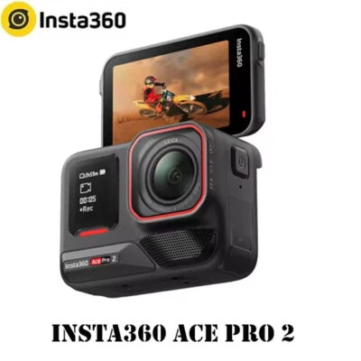 Insta360 Ace Pro 2 8K AI-Powered Waterproof Action Cameras Leica 1/1.3" Sensor - Image 1 of 4