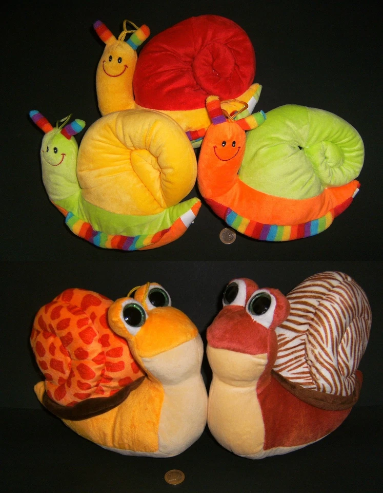 RASEHORN 1 Plüschtier Schnecke 20 o. 24 cm Kuscheltier Stofftiere Plüschtiere Schnecken