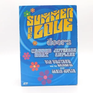 Sommer der Liebe 4 Disc DVD Box Set Türen Janis Joplin Jefferson Flugzeug in Dosen - Bild 1 von 8