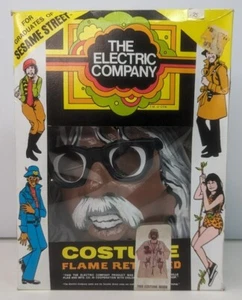 1977 THE ELECTRIC COMPANY Morgan Freeman "MAD SCIENTIST" Halloween Costume Kid L - Picture 1 of 15