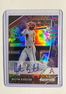 Heston Kjerstad 2020 Panini Prizm Draft Picks Auto SNAKESKIN #'d /15 SSP Orioles