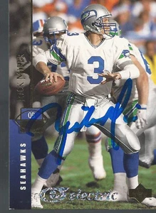 Seattle Seahawks RICK MIRER Signed Card - Picture 1 of 1