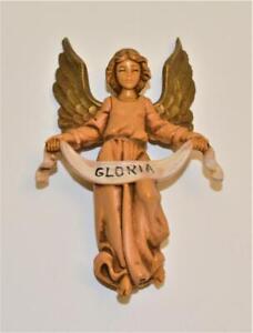 Vintage 1983 Fontanini Depose Italy 5" Nativity Set GLORIA  ANGEL Figurines #13