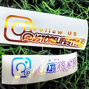 2Pcs Custom decals Vinyl Car Decal Window Sticker without Background - Picture 1 of 15