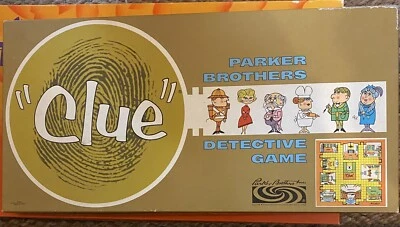 1963 Clue Game by Parker Brothers Complete in Very Good Condition FREE SHIPPING - Image 1 of 4